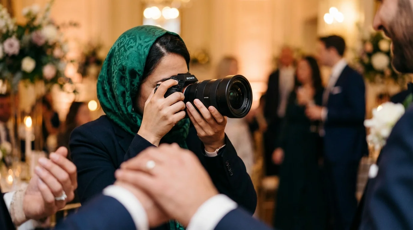 خدمات عکاسی و فیلم‌برداری (ثبت ماندگار مراسم)