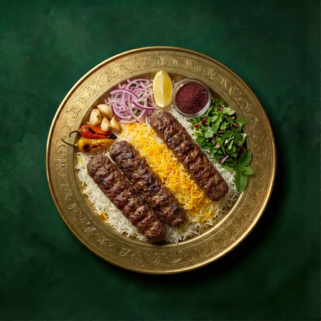 چلو کباب لقمه ۲۰۰ گرمی چلو کباب لقمه ۲۰۰ گرمی